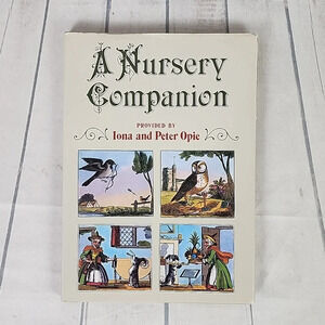 Vintage 1980 A Nursery Companion Hardcover Book Full Color Illustrations